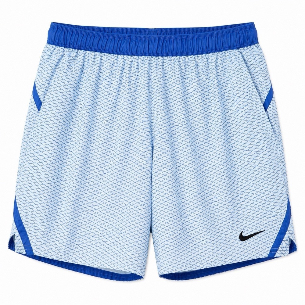 Nike Dri-Fit Court Victory 7" Tennis Shorts Men's Large Blue Stretch HM6514-441